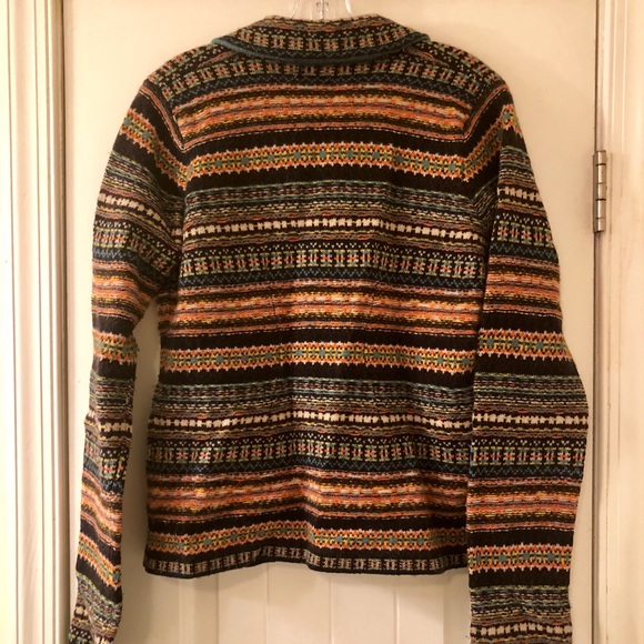 Anthro ‘FAIR ISLE BLAZER’ - Picture 4 of 4